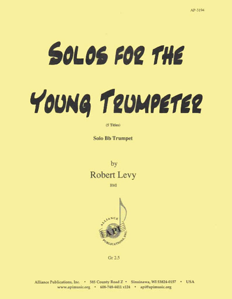 Solos for the Young Trumpeter, Vol. 1